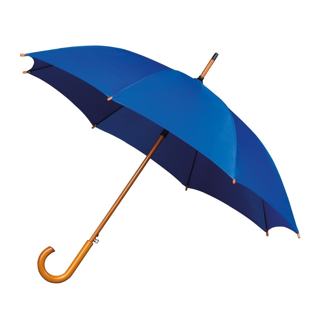Blue Walking Windproof Umbrella