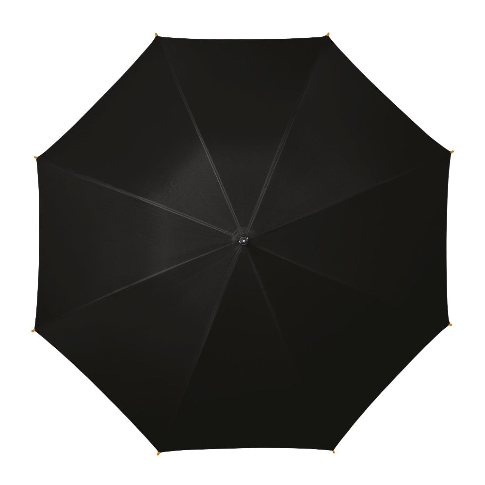 Black Wood Stick Walking Umbrella