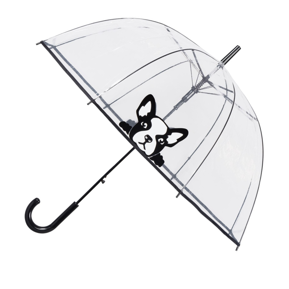 French Bulldog Clear Dome Umbrella