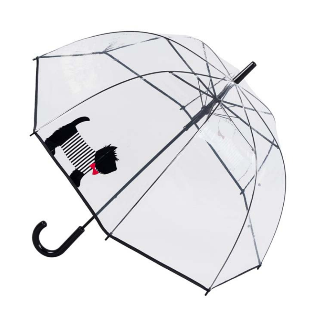 Scottish Terrier Clear Dome Umbrella