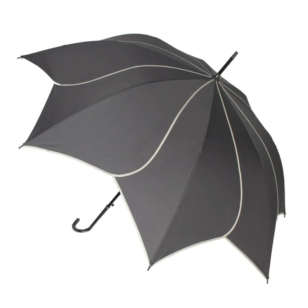 Charcoal Swirl Ladies Walking Umbrella