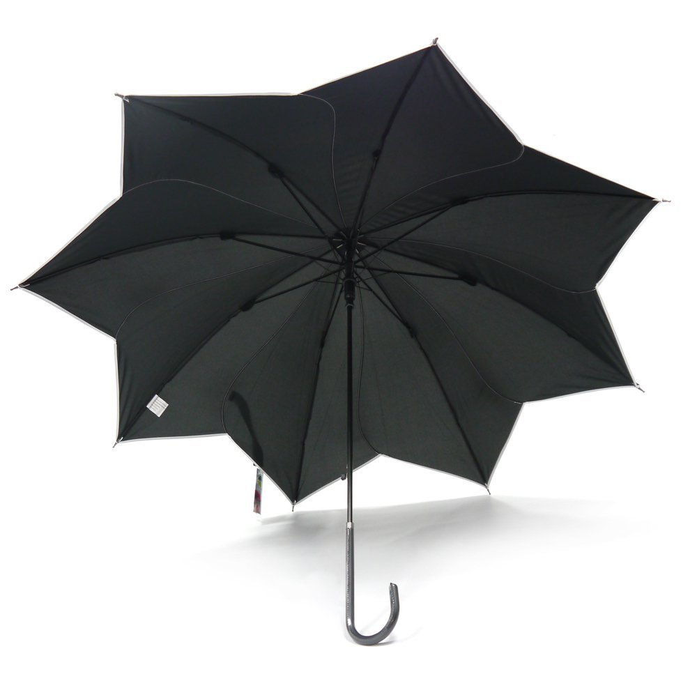 Charcoal Swirl Ladies Walking Umbrella