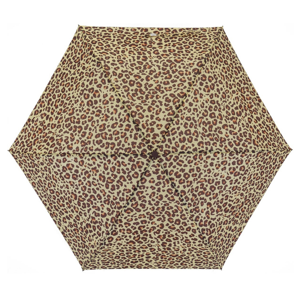 Leopard Print Ladies Compact Umbrella