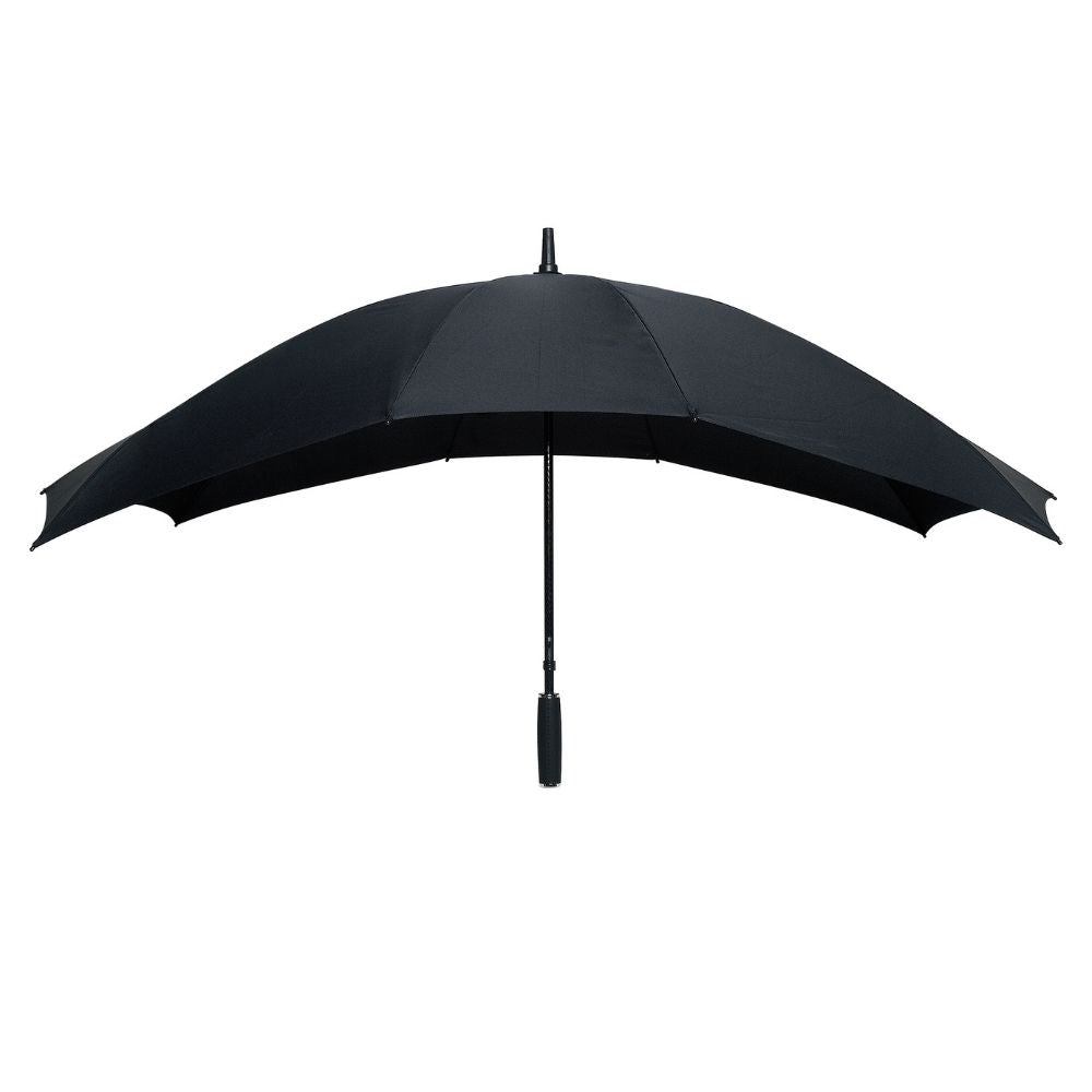 Black Falcone twin umbrella